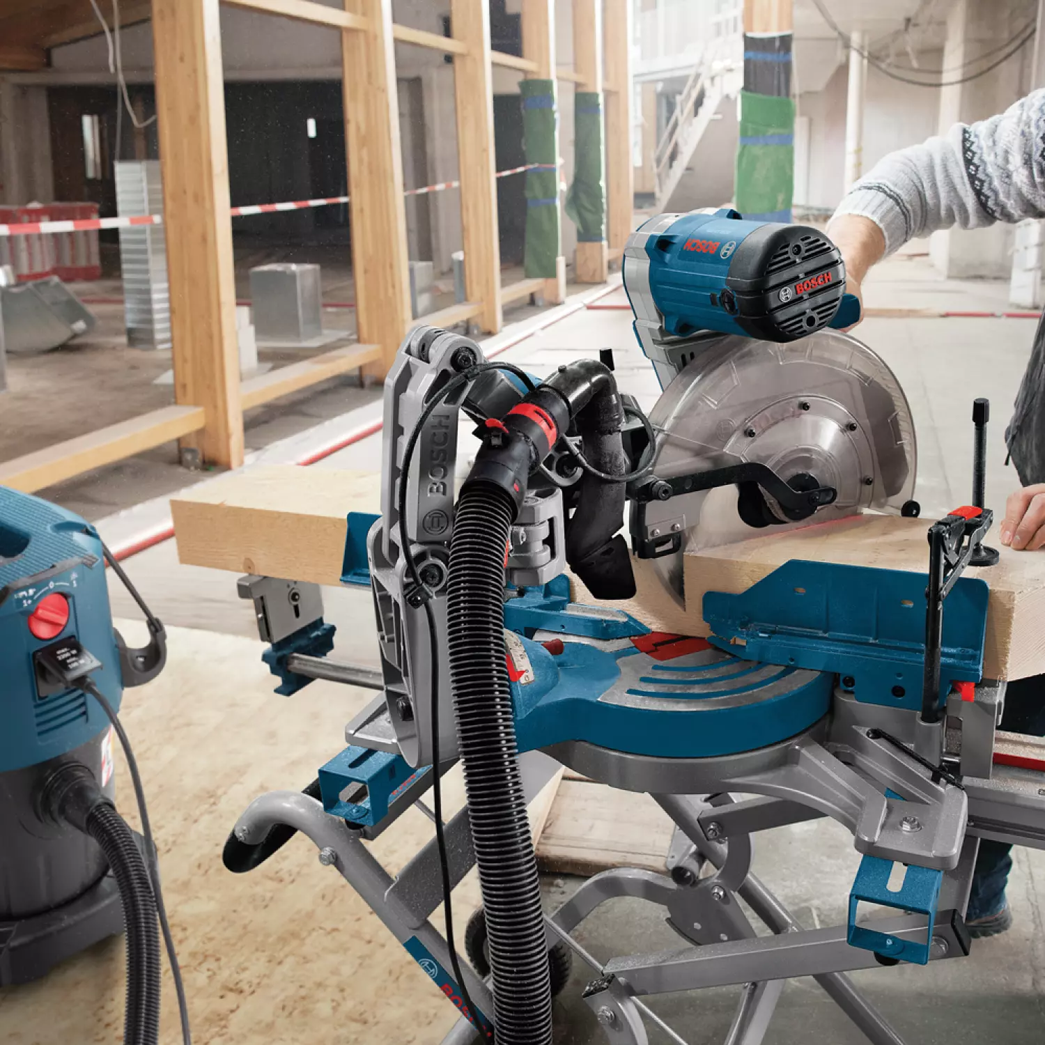 Bosch GAS 35 L SFC+ Bouwstofzuiger - 1380W - L-klasse - 35L thumbnail 2