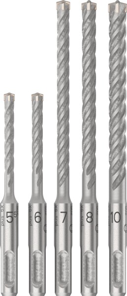 Bosch 2608837138 PRO Hamerboorset SDS Plus-5X - 5.5/6/7/8/10 Mm (5 Stuks)