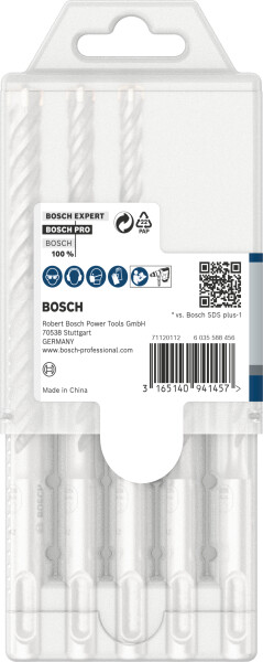 Bosch 2608837138 PRO Hamerboorset SDS Plus-5X - 5.5/6/7/8/10mm (5 Stuks) - Detailed view of the product