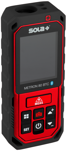 Sola METRON 80 BTC Laser Afstandsmeter In Tas - Bluetooth - 80m - Detailed view of the product