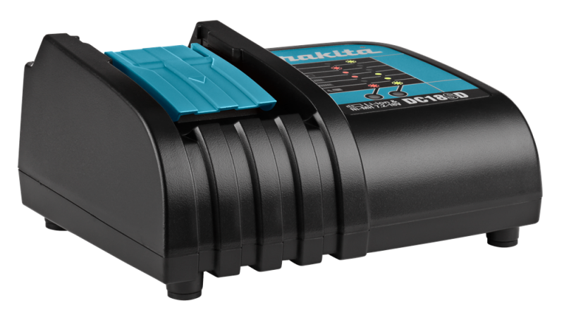Makita DC18SD 14.4V - 18V Li-Ion Accu Oplader Met Passieve Koeling - Detailed view of the product