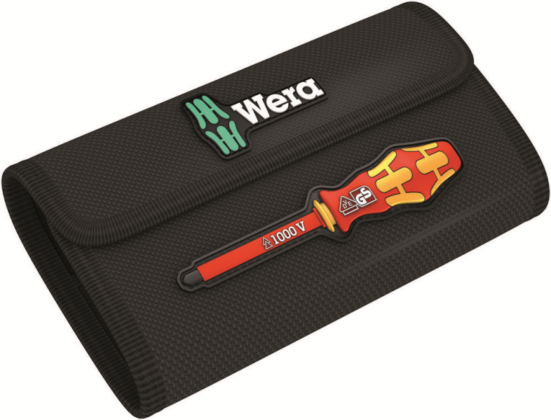 Wera 05006618001 17-delig Kraftform Kompakt VDE 17 RA 1 Wisselklingenset In Etui - Detailed view of the product