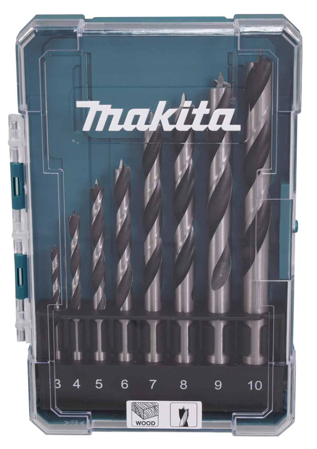 Makita D-77257 Houtborenset 8-delig