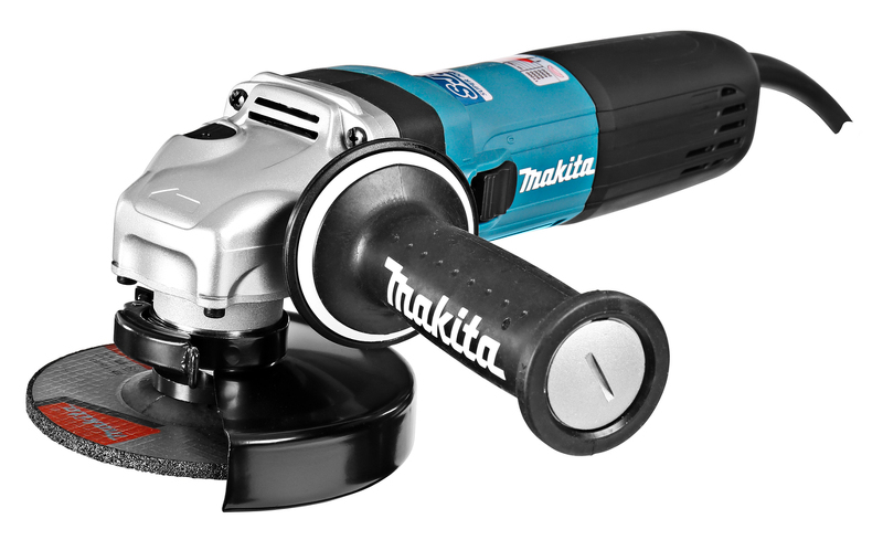 Makita GA5041C01 Haakse Slijper - 1400W - 125mm - Softstart - Detailed view of the product