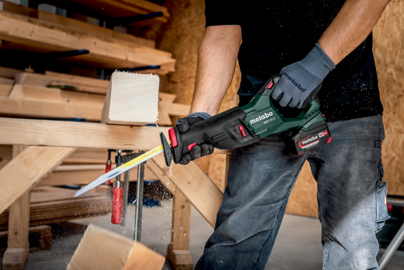 Metabo SSEP 18 LT 18V Li-ion Accu Reciprozaag Body - Detailed view of the product