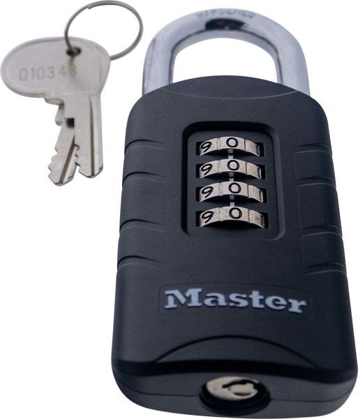 Master Lock 656EURDBLK Combinatieslot - 48mm - Zwart