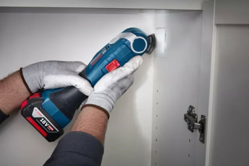 Bosch GOP 18V-34 18V Accu Multitool Body Incl. Accessoireset In L-Boxx - Detailed view of the product