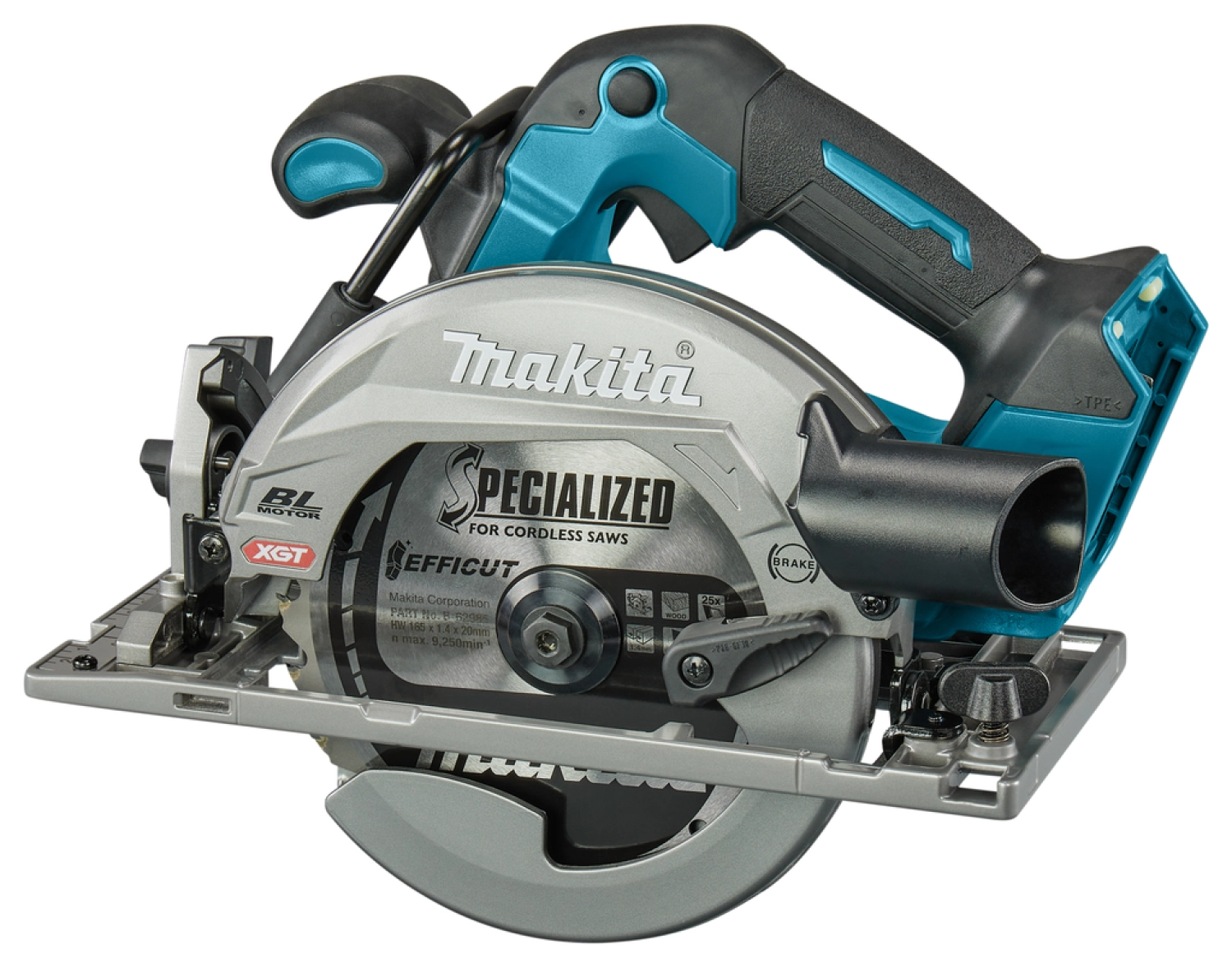 Makita HS012GZ XGT 40V Max Li-Ion Accu Cirkelzaag Body - 165mm thumbnail 3