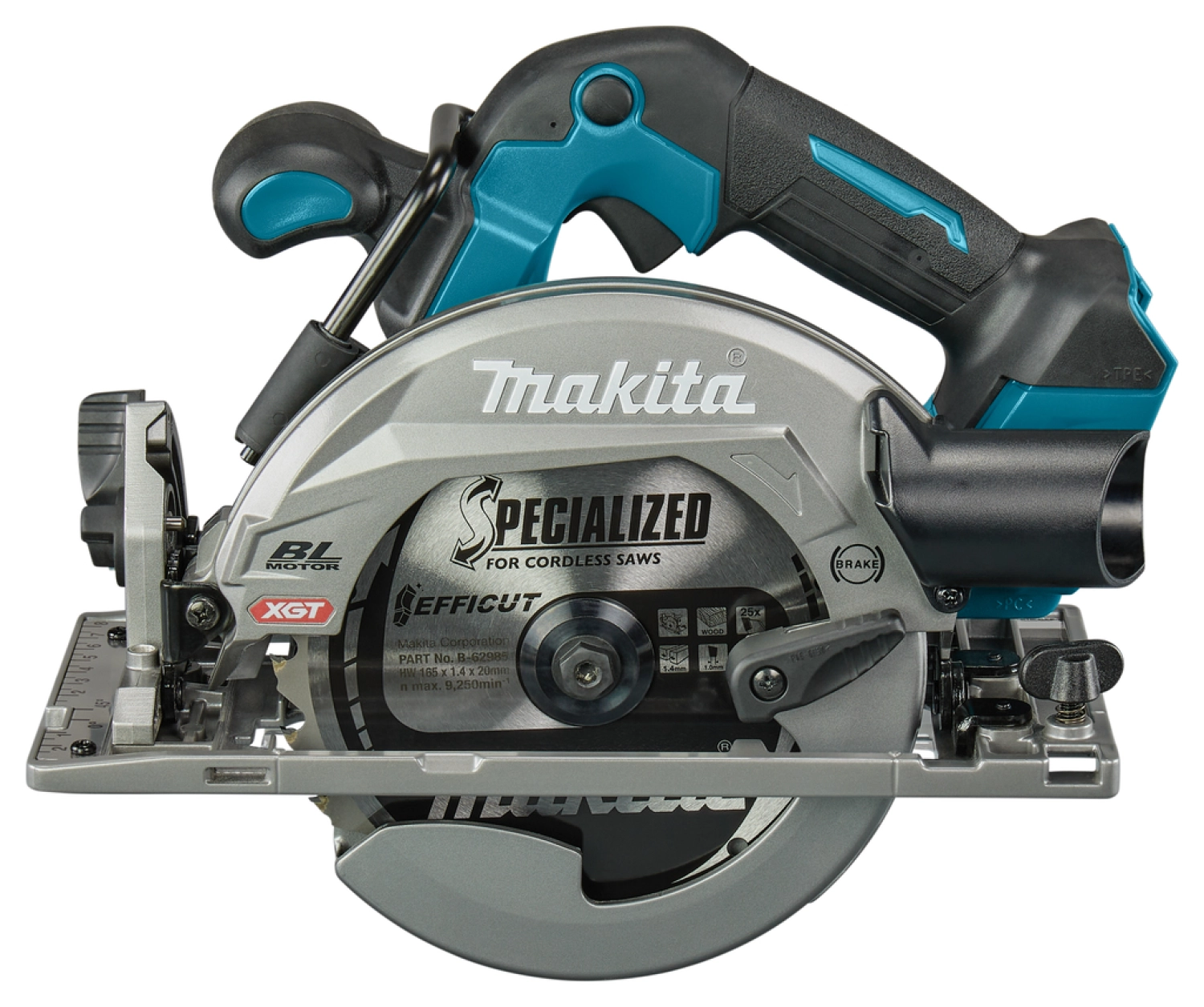 Makita HS012GZ XGT 40V Max Li-Ion accu cirkelzaag body - 165 mm