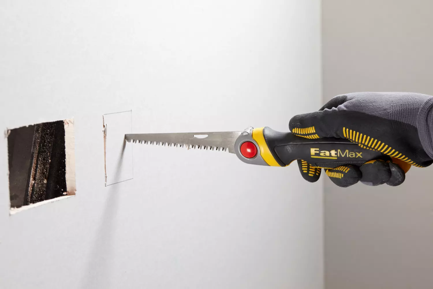 Stanley FatMax FMHT0-20559 Inklapbare decoupeerzaag, 130 mm lemmetlengte, 8 tanden/inch, JetCut-vertanding, 3-posities fixatie