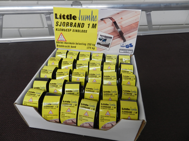 Little Jumbo 1825200100 Spanband Eindloos Met Klemgesp - 1m X 25mm - Detailed view of the product
