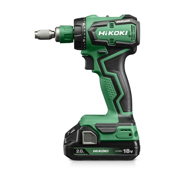 HiKOKI DS18DDQWRZ Accu Boor-/schroefmachine- 18V Incl. 2x 2,0Ah Accu's En Lader In HSC II - Detailed view of the product