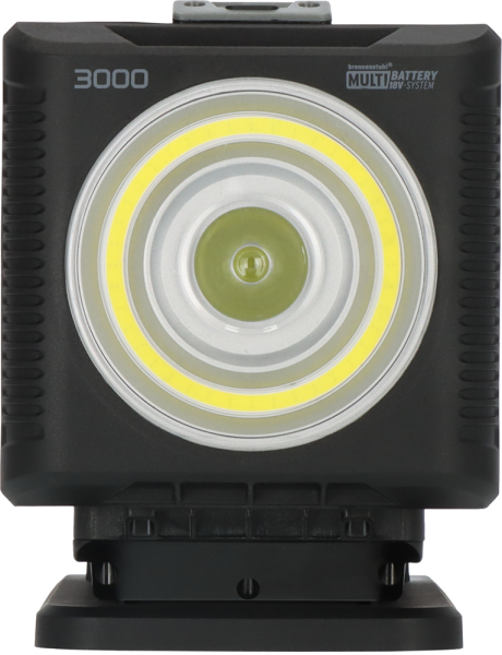 Brennenstuhl 1173730000 Multi-batterij LED-batterij Draagbare Bouwlamp HL 3000 - 20W - 1140 + 2160Lm - IP54 - Detailed view of the product