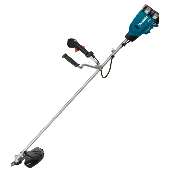 Makita DUR369APT2 36V (2x18V) Li-Ion Accu Grastrimmer / Bosmaaier Set (2x 5.0Ah Accu) - U-greep - Koolborstelloos - Detailed view of the product