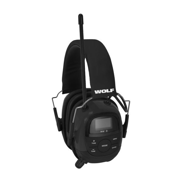 Wolf Headset Pro Bluetooth Gehoorbescherming Met Radio (DAB+ En FM)
