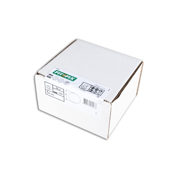 Fit-to-Fix Schuurschijf - P320 - Rond 125mm (50st) - Detailed view of the product