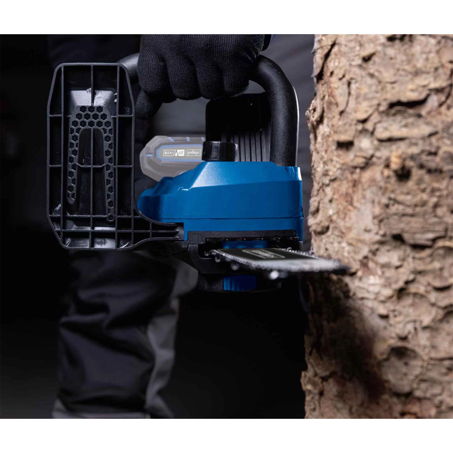 Scheppach C-CS254-X 10"20V Li-Ion Accu Kettingzaag Body - 25,4cm thumbnail 4