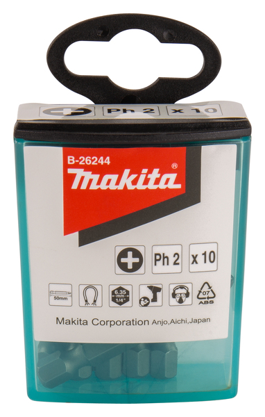 Makita B-26244 Schroefbit PH2X50mm 10 Stuks