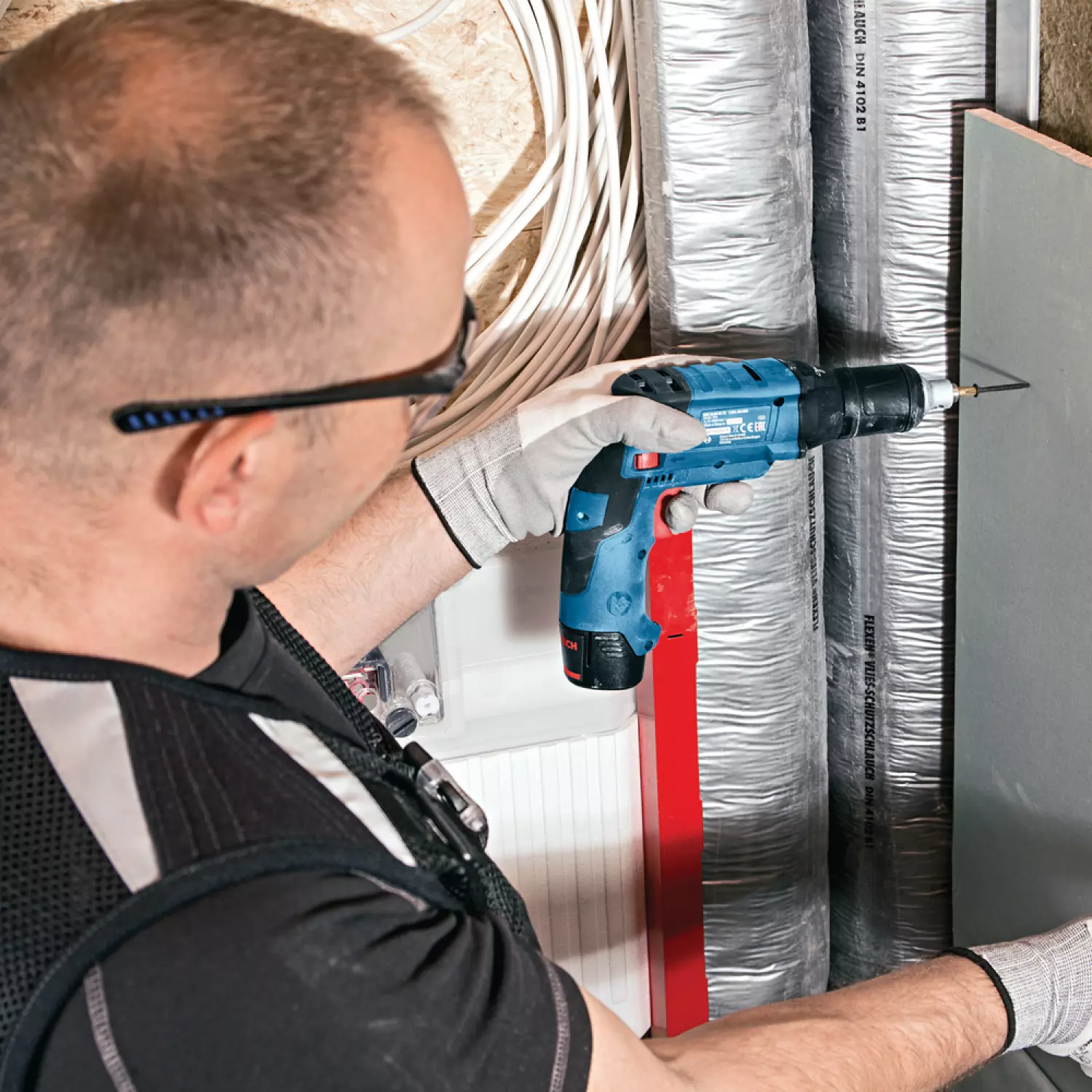 Bosch Professional - Accudroogbouwschroevendraaier GSR 12 V-EC TE (zonder accu/lader)