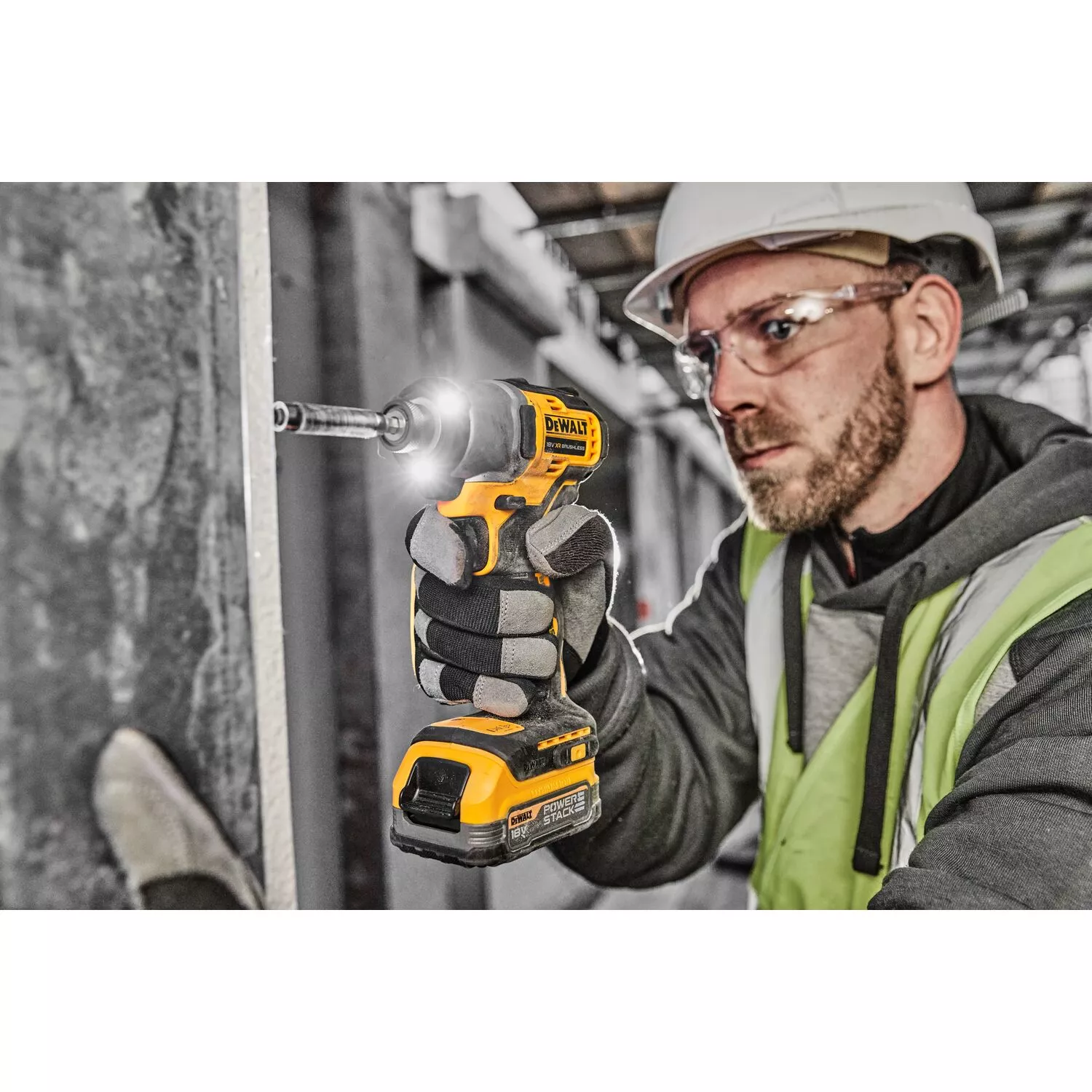 DeWALT DCF840N 18V Li-ion Accu Slagschroevendraaier Body - 192Nm - Koolborstelloos thumbnail 2