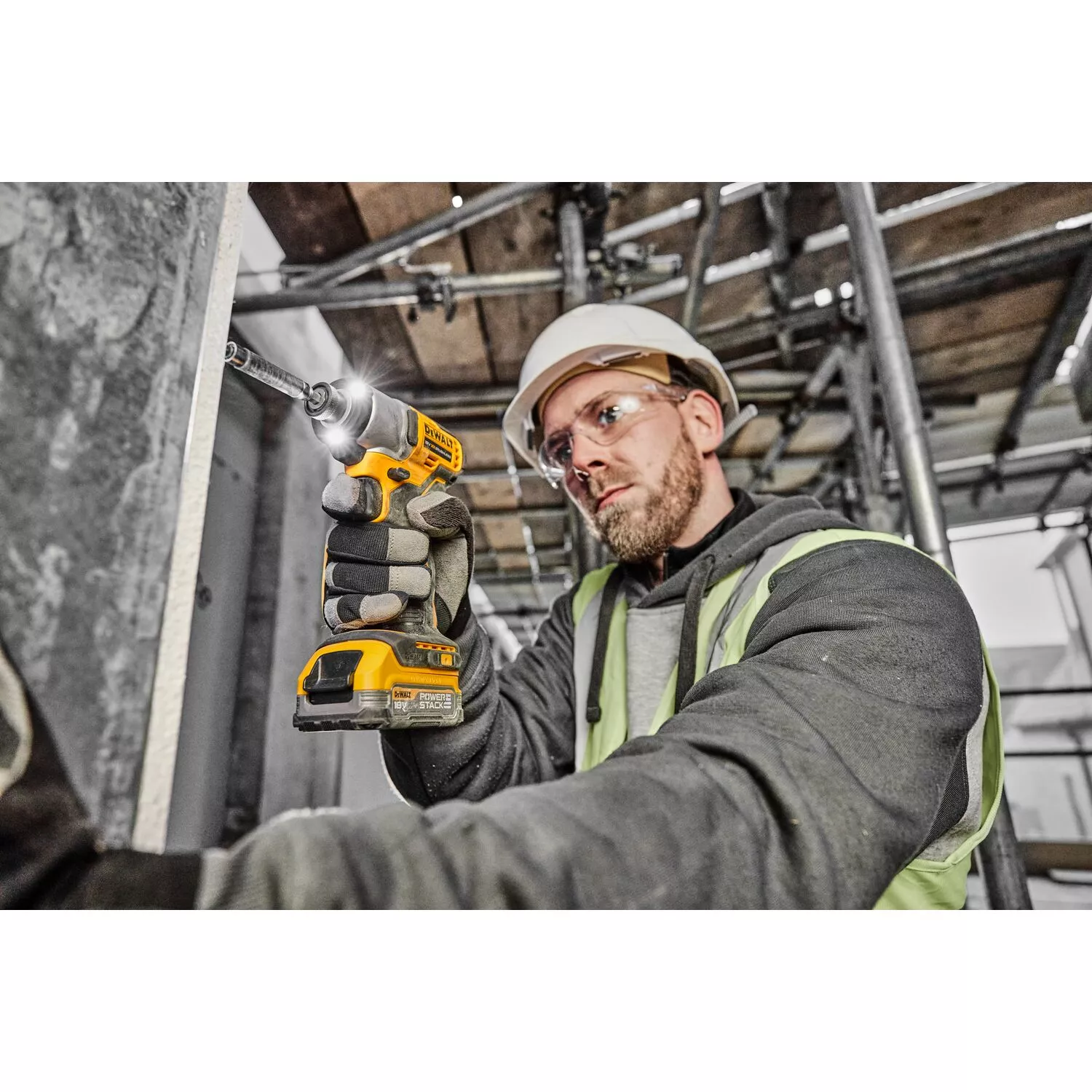 DeWALT DCF840N 18V Li-ion Accu Slagschroevendraaier Body - 192Nm - Koolborstelloos thumbnail 3