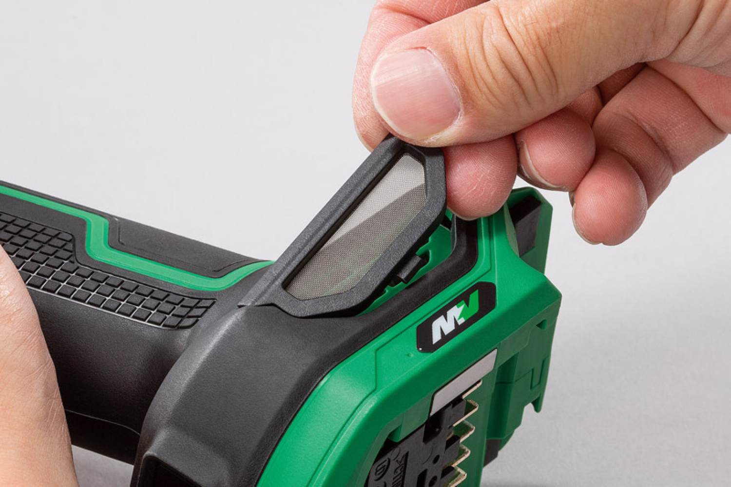 HiKOKI G1813DFWQZ 18V Li-ion Accu Haakse Slijpmachine Set (2x 5.0Ah Accu) In HSC II Koffer - 125mm thumbnail 3