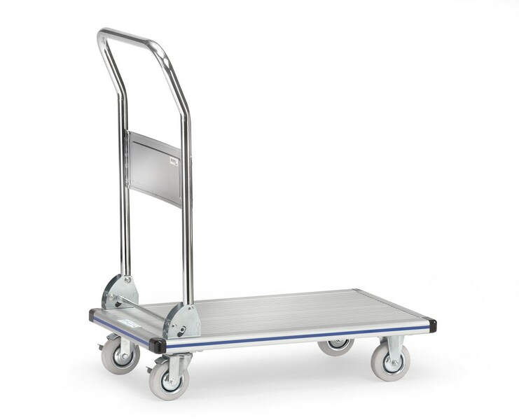 Fetra 3120 Platformwagen - Aluminium - Inklapbaar - Laadvlak 740 X 480 Mm