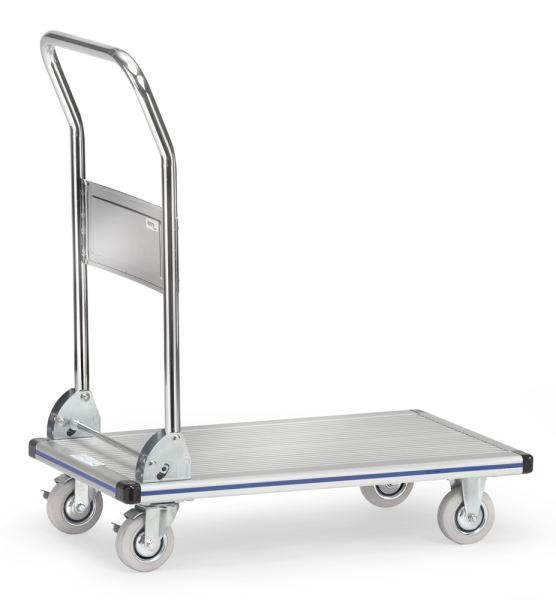 Fetra 3120 Platformwagen - Aluminium - Inklapbaar - Laadvlak 740 X 480mm - Detailed view of the product