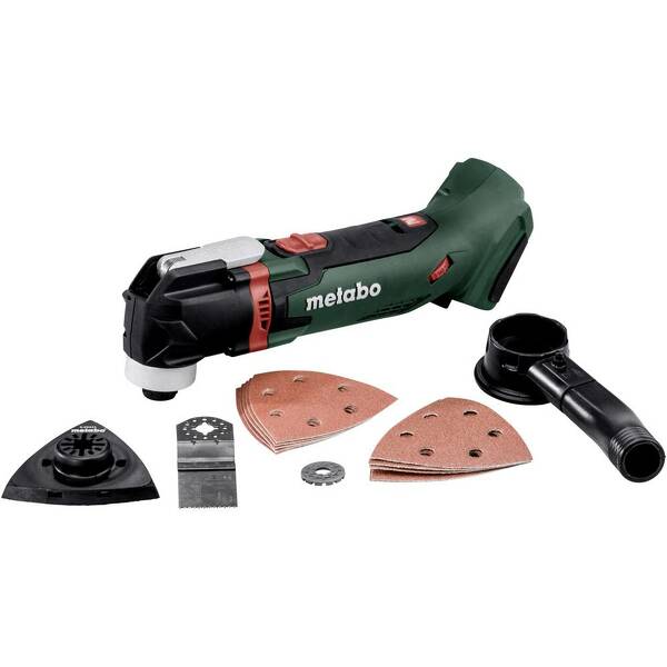 Metabo MT 18 LTX 18V Li-Ion Accu Multitool Body + 14 Delige Accessoireset EAN: 4007430277558