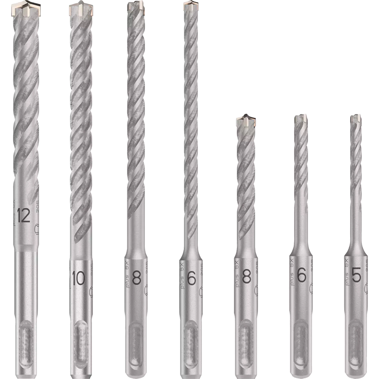 Bosch 2608707246 7-delige PRO SDS Plus-5X Hamerboorset