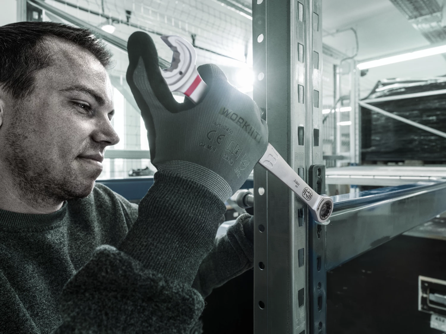 Wera 05020354001 6007 Joker Steek-ringratelsleutel SB - Extra Lang - 19 X 334mm thumbnail 2