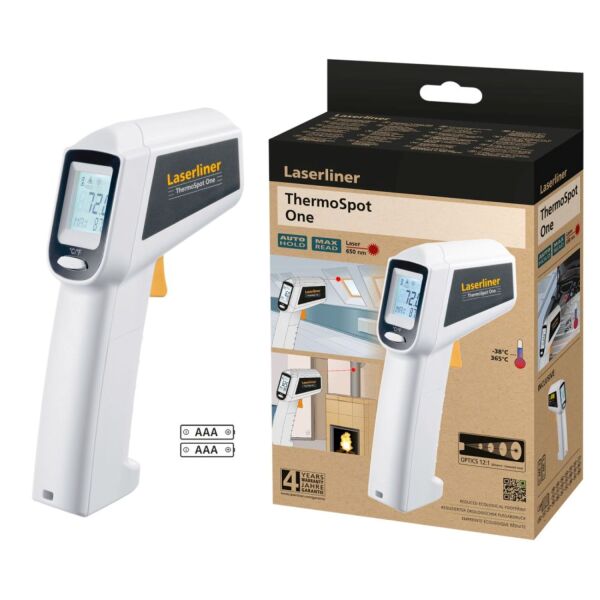 Laserliner ThermoSpot One Infrarood Thermometer Met Laser - Detailed view of the product