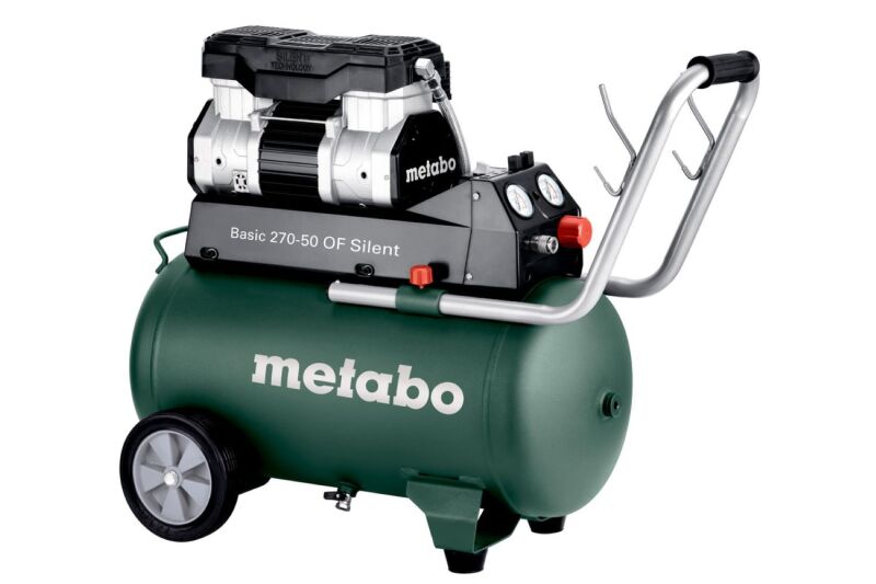 Metabo Basic 270-50 OF Silent Compressor - 1500W - 10 Bar - 50L - 130 L/min - Default image for the product