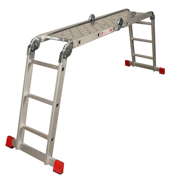 Little Jumbo 4741000403 Vouwladder Met 2 Stabilisatiebalken - 3,6m - Detailed view of the product