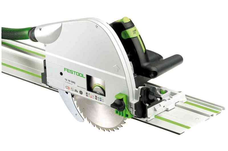 Festool TS 75 EBQ-Plus-FS Invalcirkelzaagmachine In Systainer - Incl. Geleiderail - Detailed view of the product