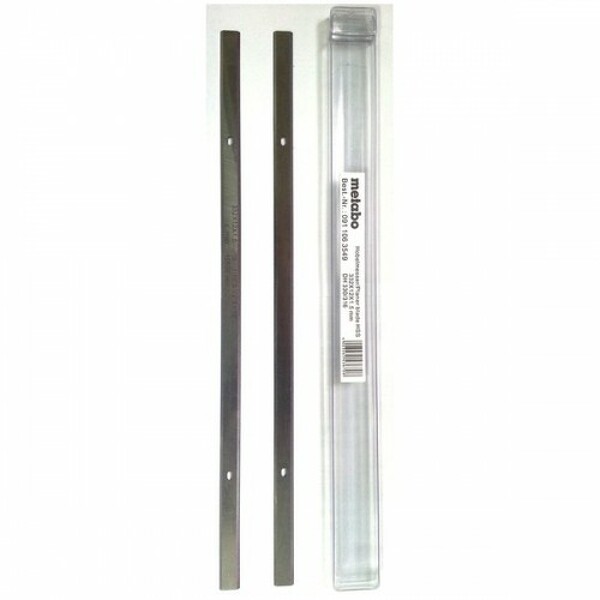 Metabo 0911063549 DH330/316 HSS Omkeerbare Schaafbeitel - 332x12x1,5mm / 2 Langgaten (2st)