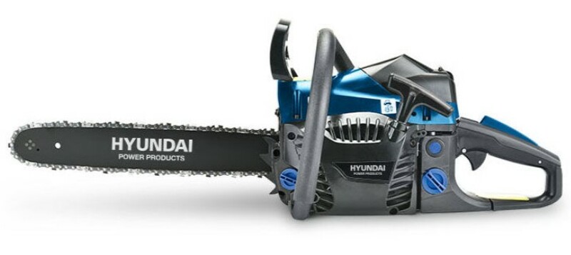 Hyundai Professionele 54 cc Kettingzaag met 500 mm Blad en 2-Takt Benzinemotor