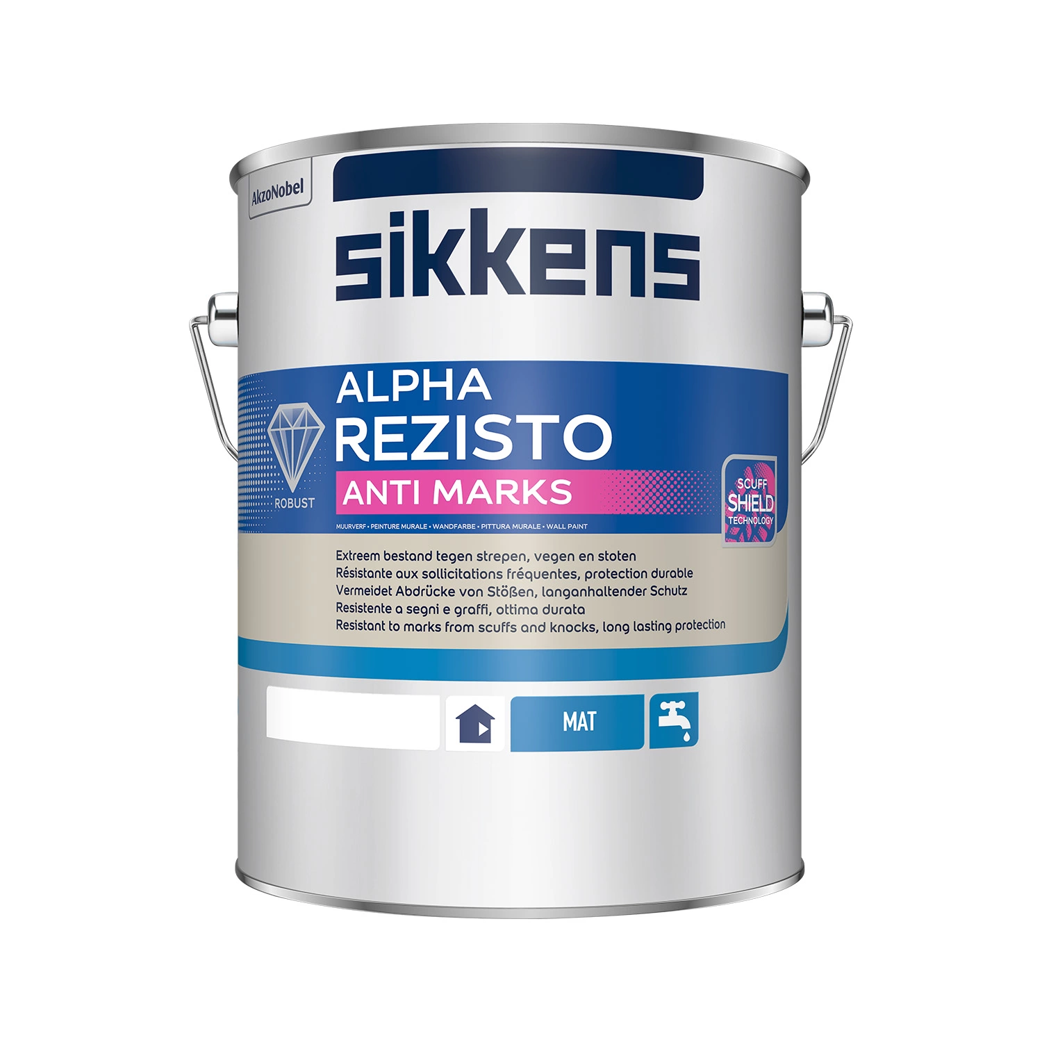 Sikkens Alpha Rezisto Anti Marks Mat - 5L