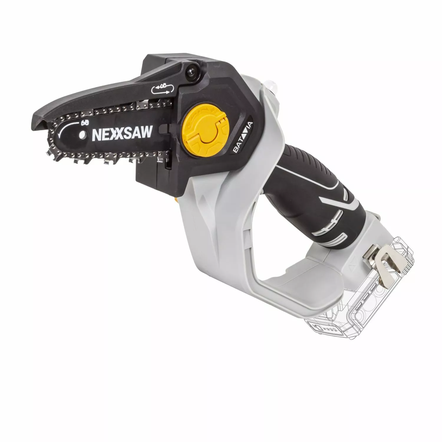 Batavia 7064270 Nexxsaw V3.1 Maxxpack 18V Li-Ion Accu Mini Kettingzaag Body - 15cm