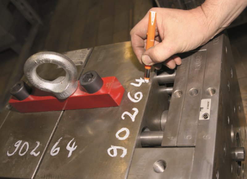 Pica 8080 GEL Signalmarker - Wit - Detailed view of the product