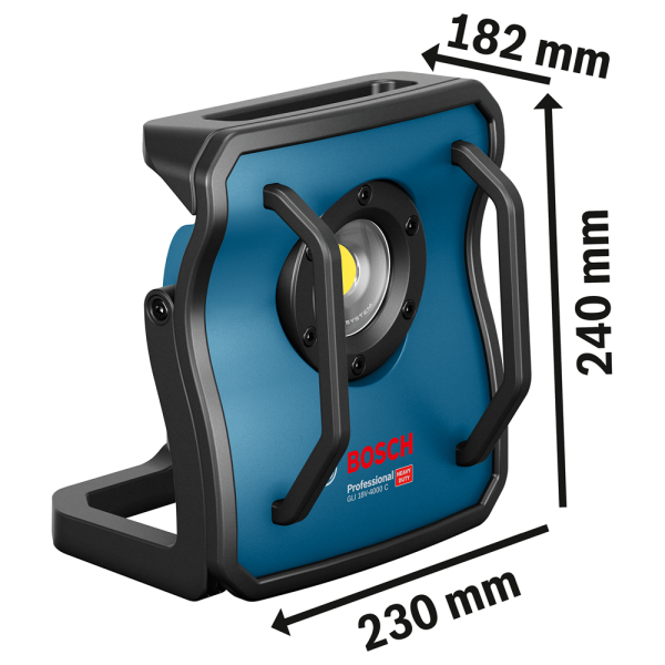 Bosch GLI 18V-4000 C 18V Li-Ion Accu Lamp - 4000Lm - Detailed view of the product