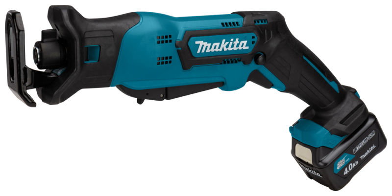 Makita JR103DSMJ 10.8V Li-Ion Schuifaccu Reciprozaag Set (2x 4.0Ah Accu) In Mbox - Snelwissel - Detailed view of the product