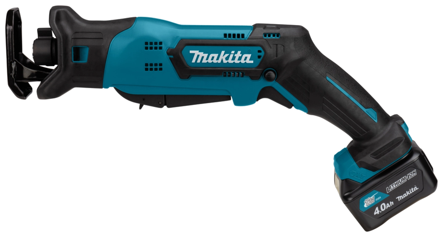 Makita JR103DSMJ 10.8V Li-Ion Schuifaccu Reciprozaag Set (2x 4.0Ah Accu) In Mbox - Snelwissel thumbnail 4