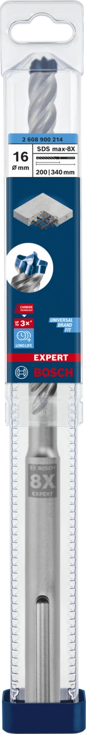Bosch 2608900214 EXPERT Hamerboor SDS Max-8X - 16x200x340mm thumbnail 2