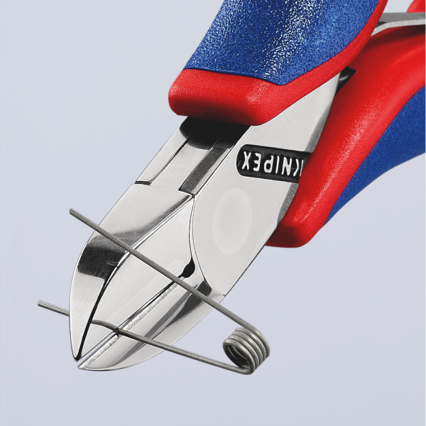 Knipex 7702115 Zijsnijtang - Elektronica - 115mm - Detailed view of the product