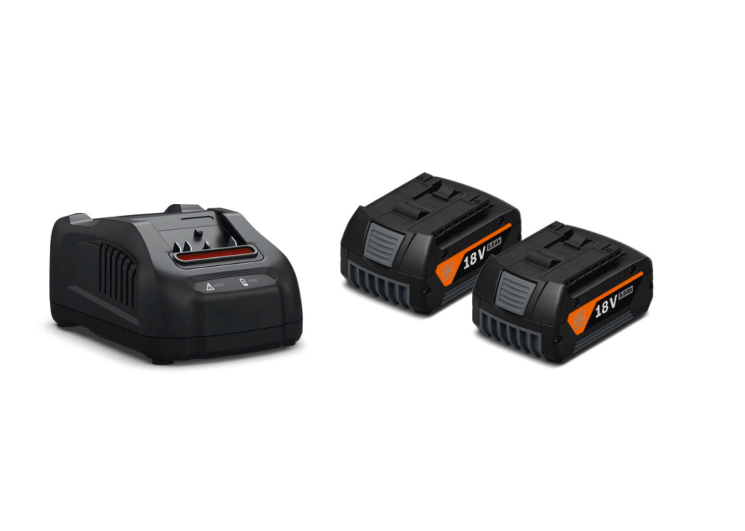 Fein 92604246010 18V Li-ion Accu Starterset (2x 5.0Ah) + Lader