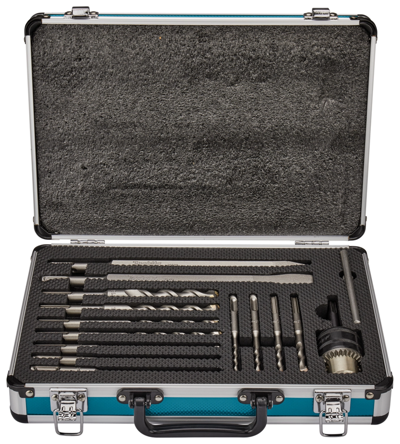 Makita D-71174 14-delige Boor-/beitelset In Koffer - SDS-Plus