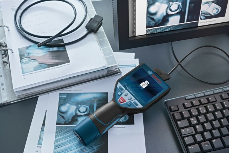 Bosch 601241208 / GIC 120 C 12V Li-Ion Accu Inspectiecamera Body In L-Boxx - Detailed view of the product