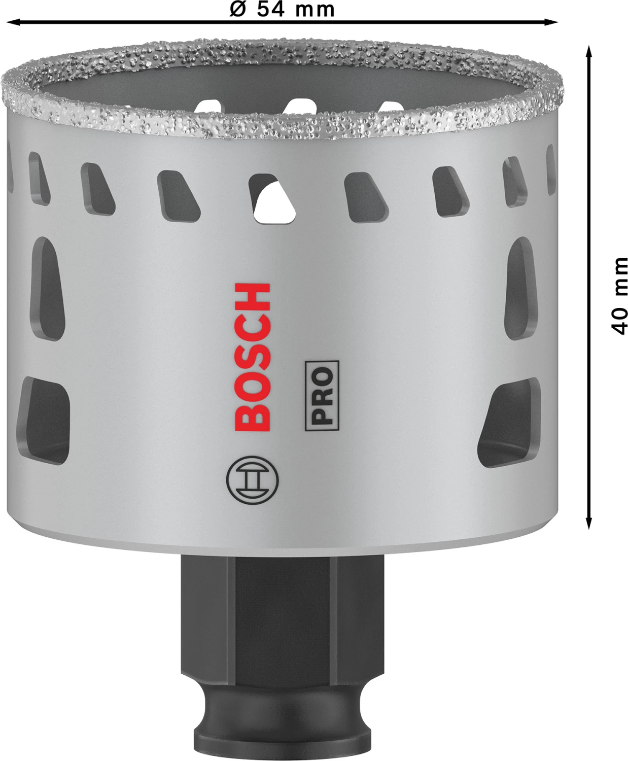 Bosch 2608901563 PRO Tile PC Plus Diamantgatzaag Voor Tegels - 54mm thumbnail 4