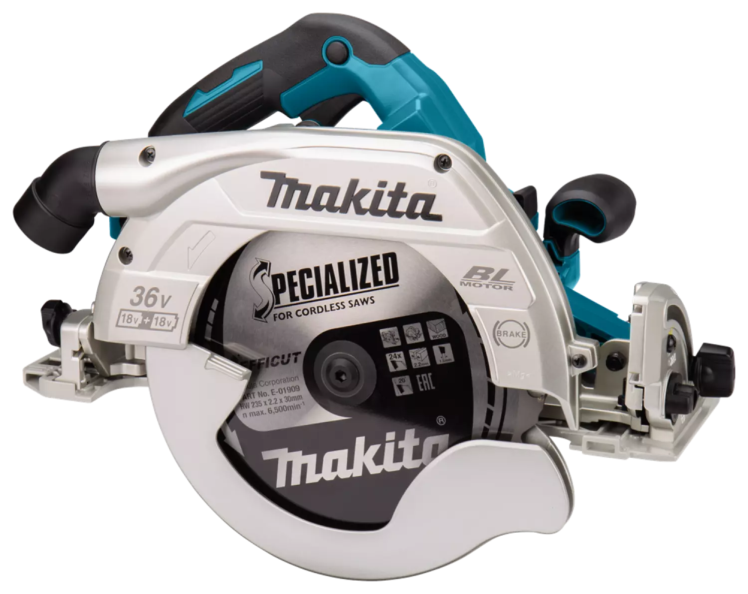 Makita DHS900Z LXT 18 V Cirkelzaag Body - 235mm thumbnail 3